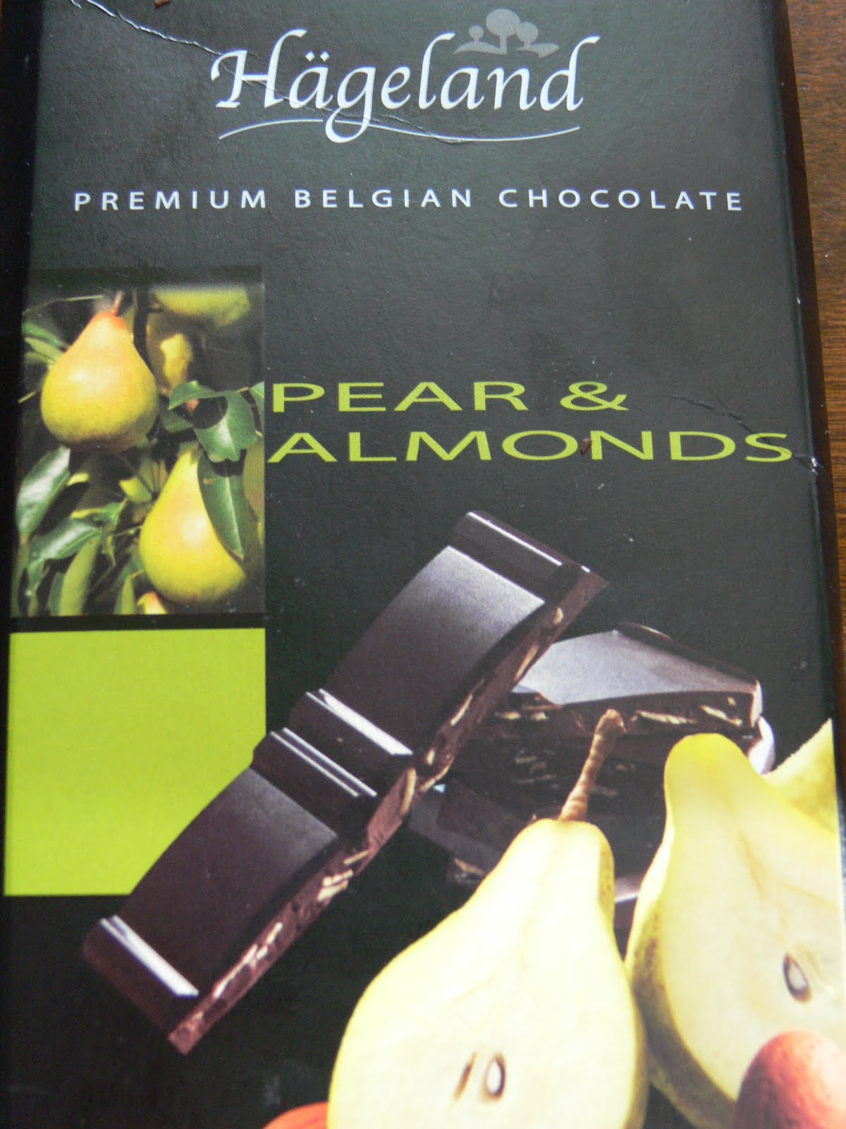 The Ultimate Chocolate Blog Hägeland Dark Chocolate Pear & Almonds