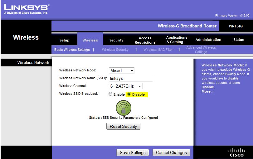 Linksys wrt54g firmware