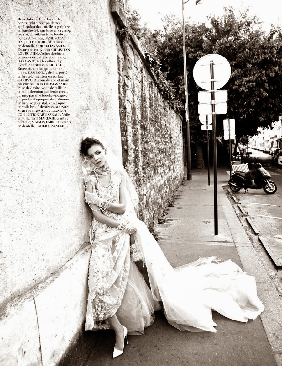 Kati Nescher in 'Haute Couture' by Inez & Vinoodh and styled by Emmanuelle Alt for Vogue Paris November 2012 | Ses Rêveries Kati Nescher in 'Haute Couture' by Inez & Vinoodh and styled by Emmanuelle Alt for Vogue Paris November 2012 | Ses Rêveries