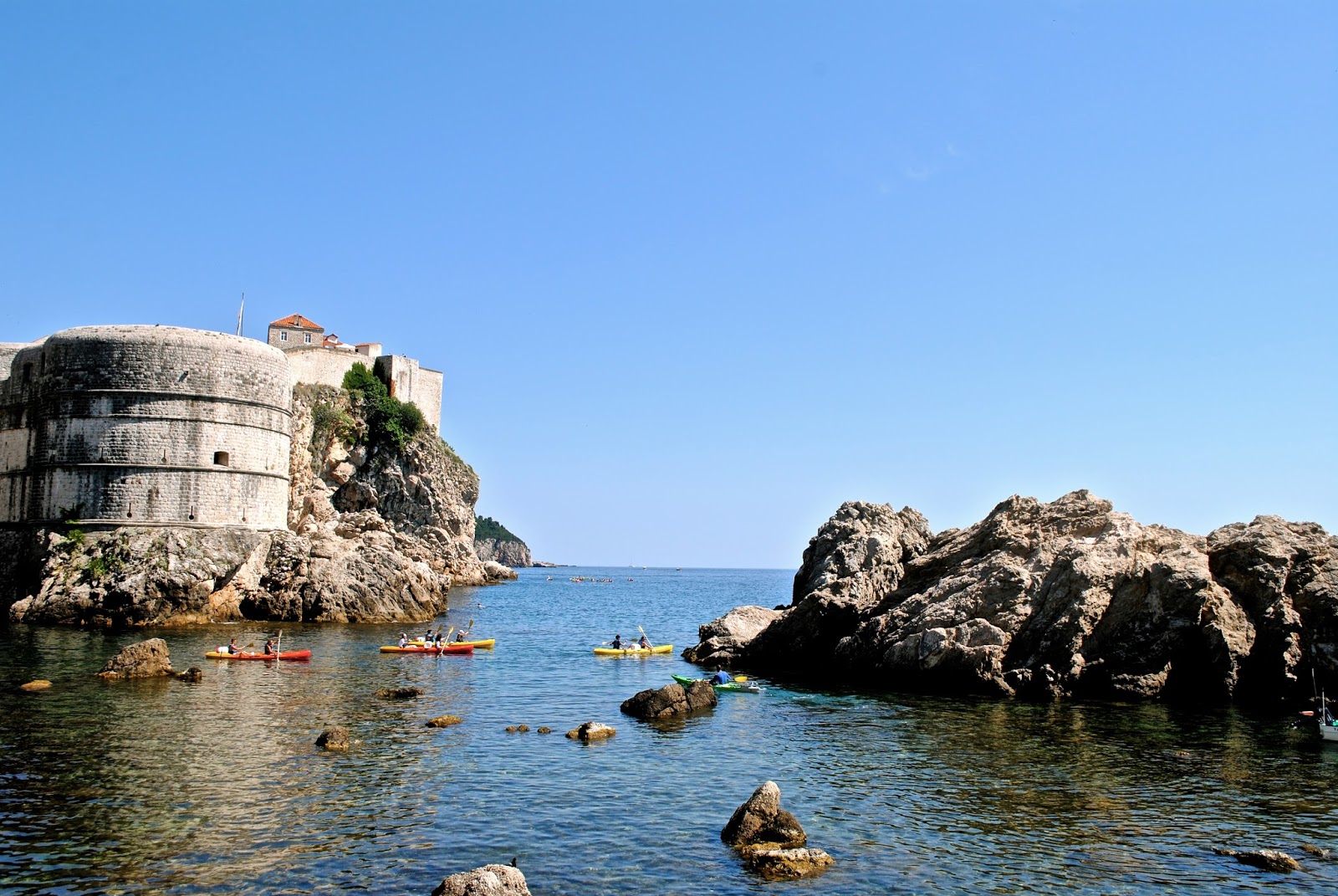Kayaking in Dubrovnik