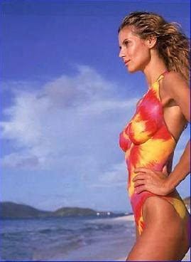 Heidi Klum Swimsuit Bodypaint Illusion | Mighty Optical Illusions