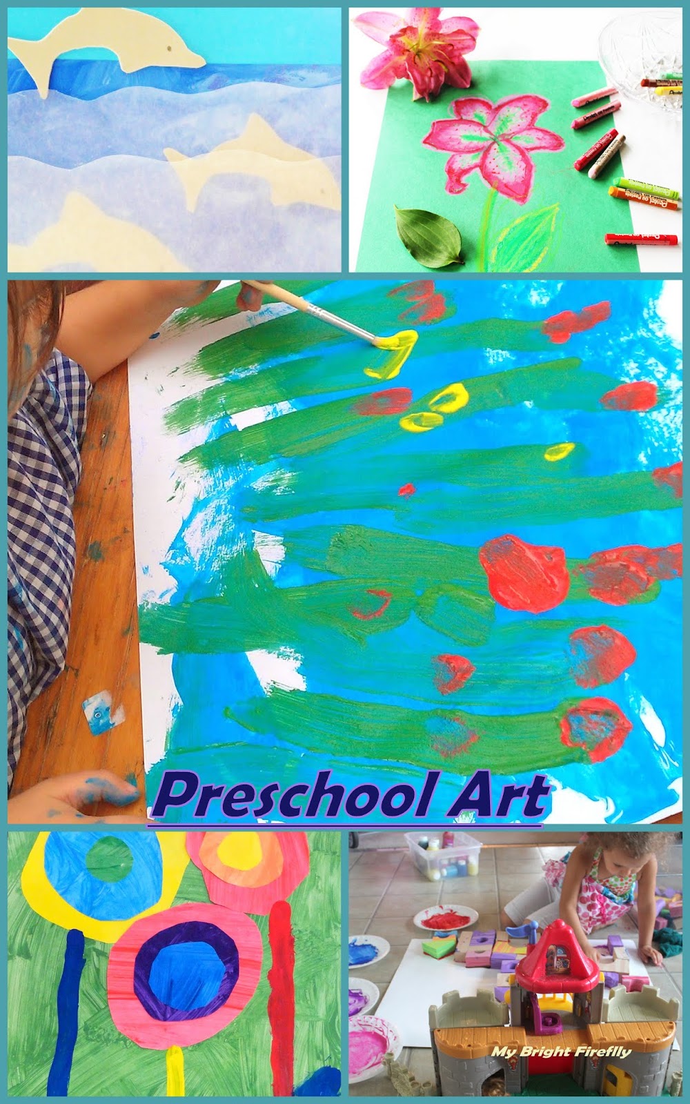 My Bright Firefly: Summer Preschool Art Projects