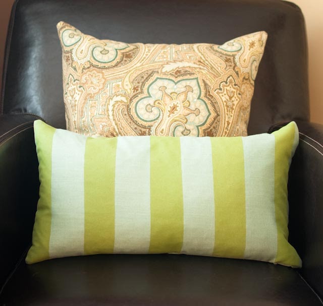 Painted Pillow The Thrifty Abode