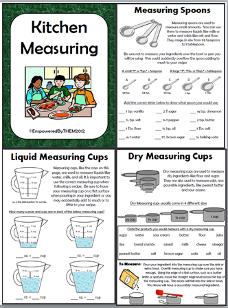 Empowered By THEM: Kitchen Measuring