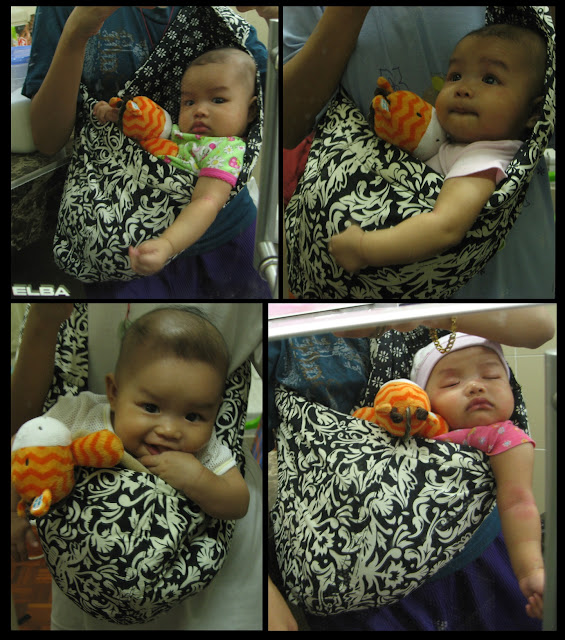 StrawBerry TaGs Munchkin Jelly Bean Reversible Sling & Eddie Bauer