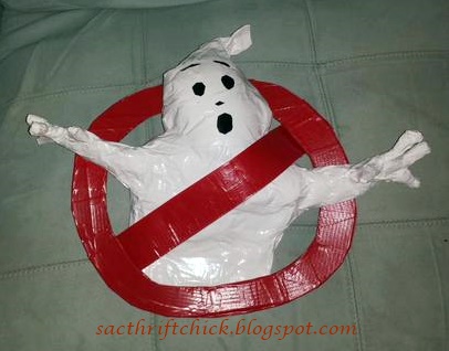 Sac Thrift Chick Halloween Decor 3d Ghostbusters Logo