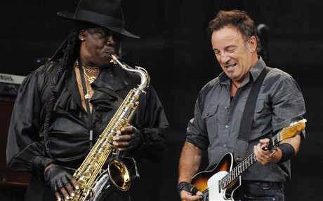 bruce springsteen clarence clemons kiss. quot;Clarence Clemons, the