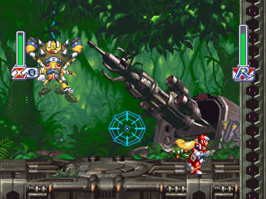 [Análise Retro Game] - Mega Man X4 - Saturn/Playstation Megaman+x4+zero+web+spider