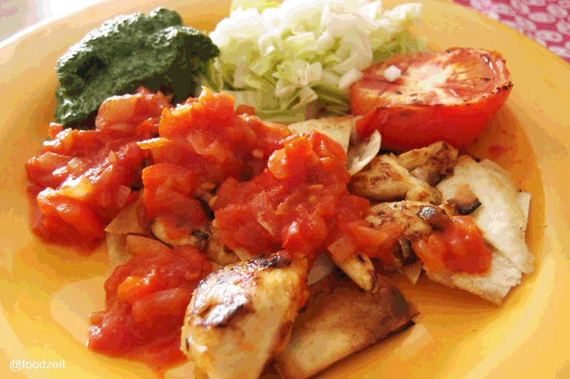 What's the time? It's FOODZEIT Turkish BBQ Chicken Iskender