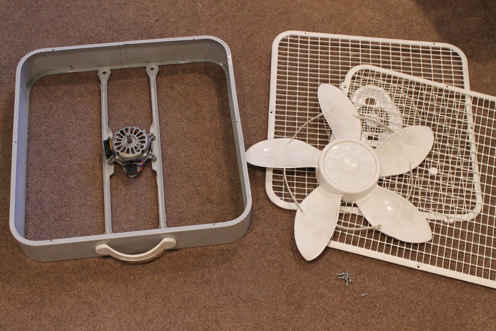 a little of this... Custom Box Fan