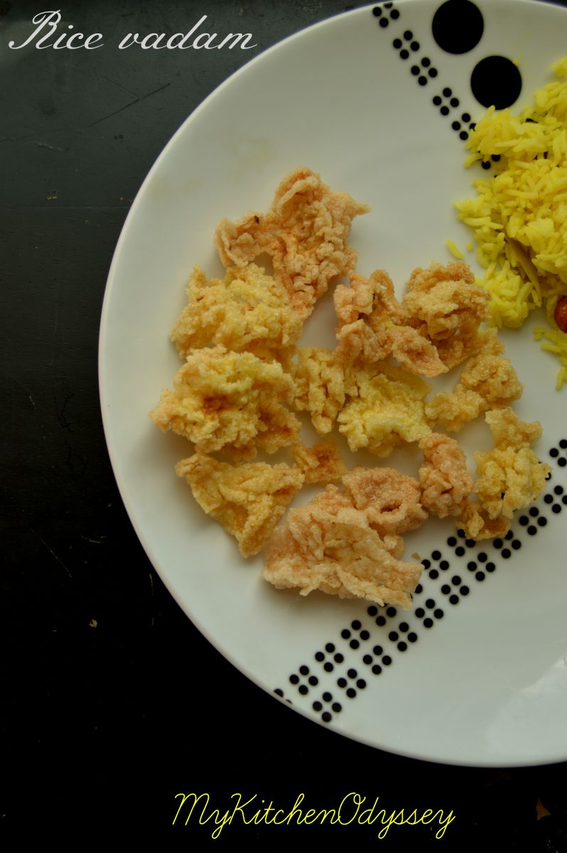 Arisi Vathal Recipe Arisi Vadagam Vadam Recipe Rice Flour Recipe