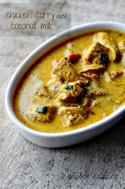 easy chicken curry with coconut milk - coconut milk chicken curry recipe