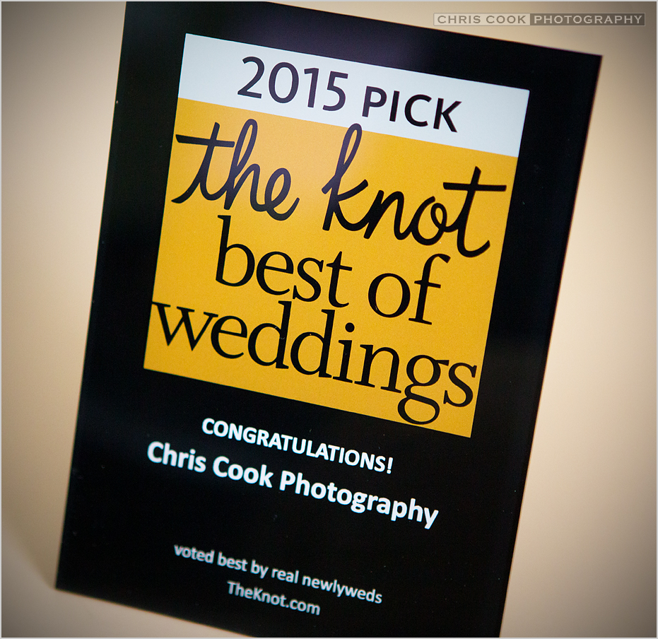Chris Cook Photography The Knot's 'Best of Weddings 2015'