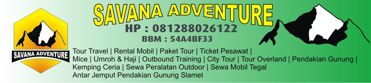 Savana Adventure | Rental Mobil | Sewa Alat Ourdoor | City Tour