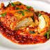 Chicken Parmesan with Spicy Enchilada Sauce