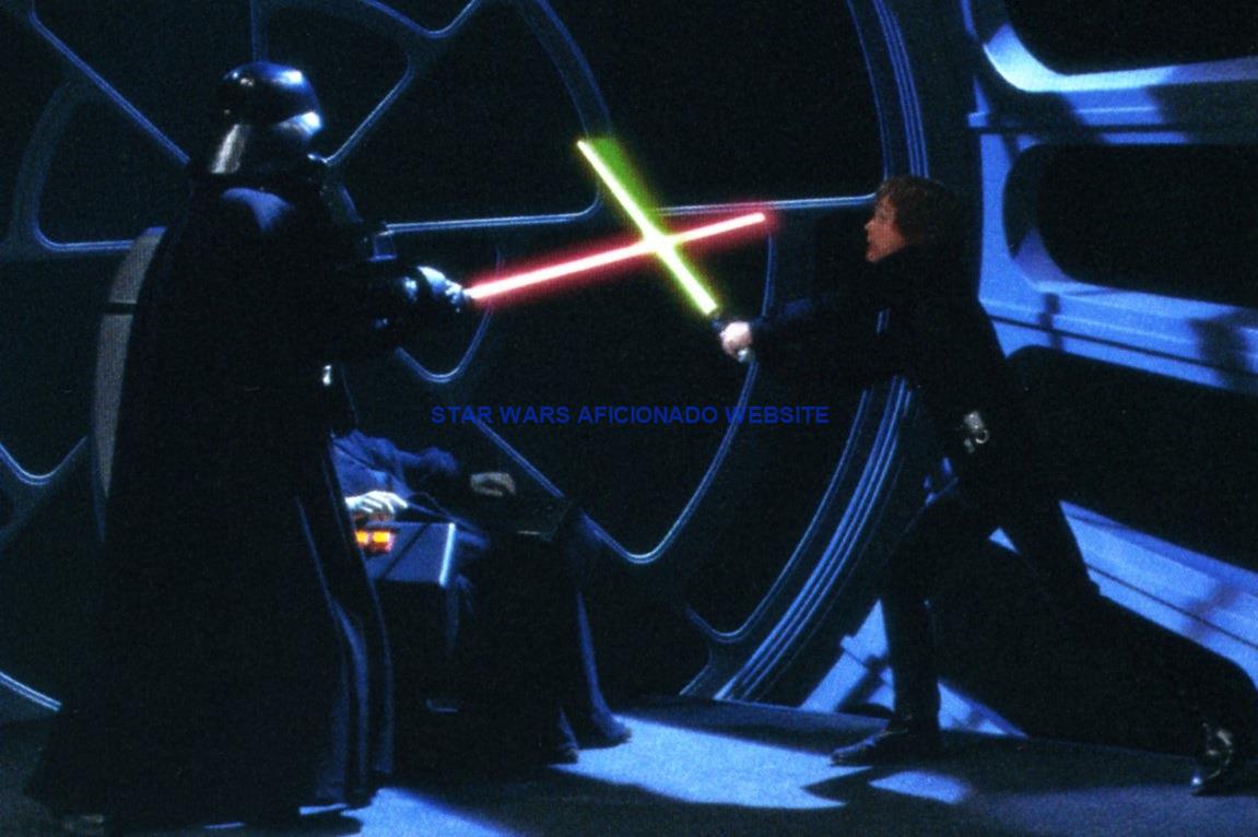 STAR WARS AFICIONADO WEBSITE DELETED SCENE THE DUEL BEGINS...
