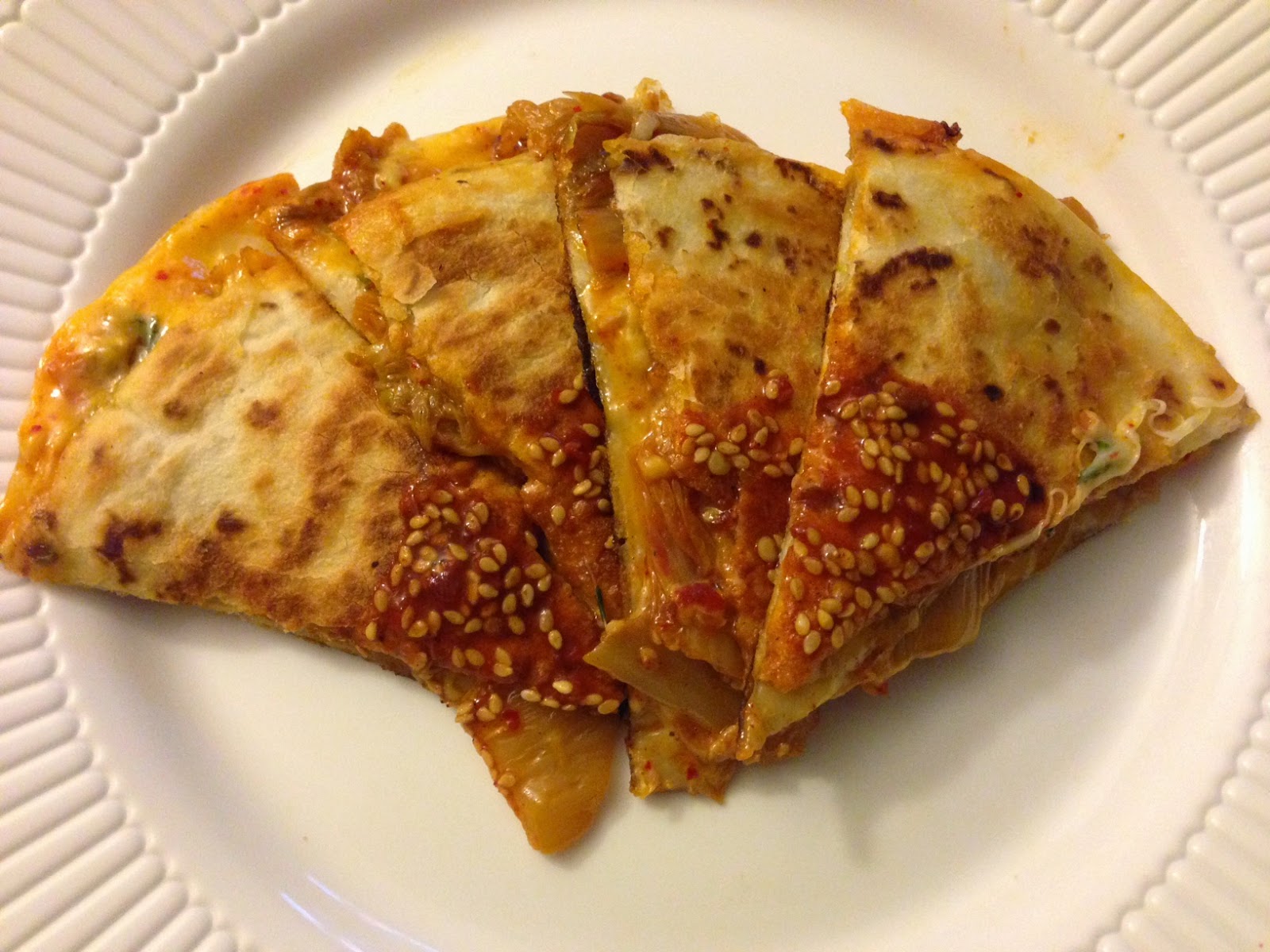 Sushi John's Blog! Kogi Truck Kimchi Quesadilla