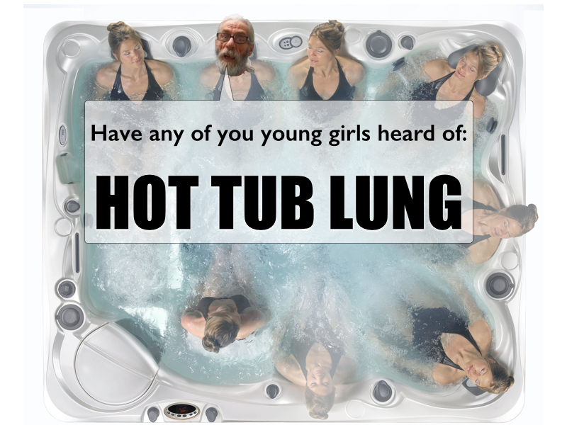 Hot Tub Lung — You Might Want To Think Twice Before Getting Into That Indoor
