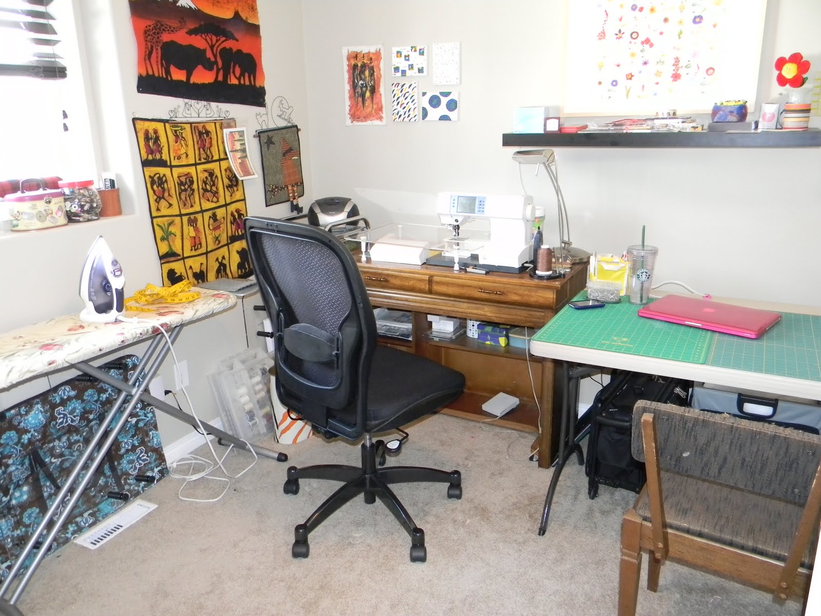 In My Sewing Room Before In My Sewing Room