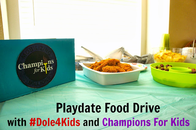 Champions For Kids Simple Service Project with Dole Fruit Snacks