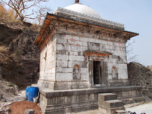 "Ganesh Temple in Daulatabad Fort built by Peshwa Dynasty.