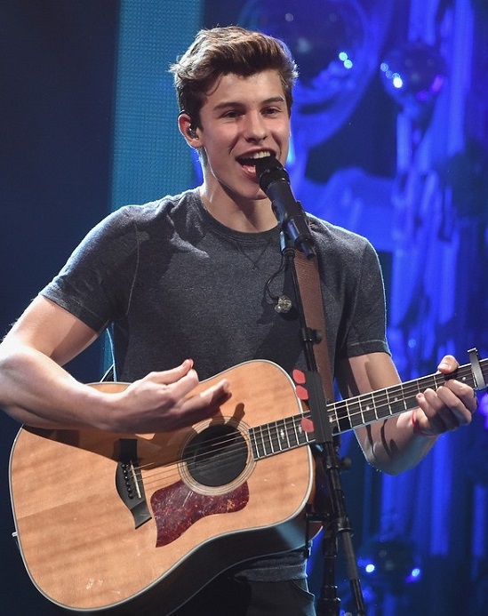Shawn Mendes at Q102′s 2015 Jingle Ball in Philadelphia