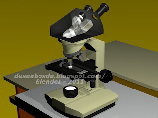 Microscópio aberto Microscópio aberto