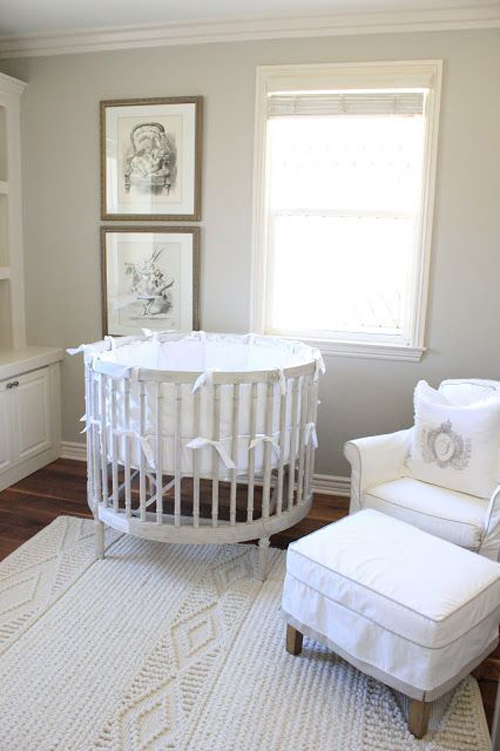 The Peak of Très Chic Elegant Nursery Design