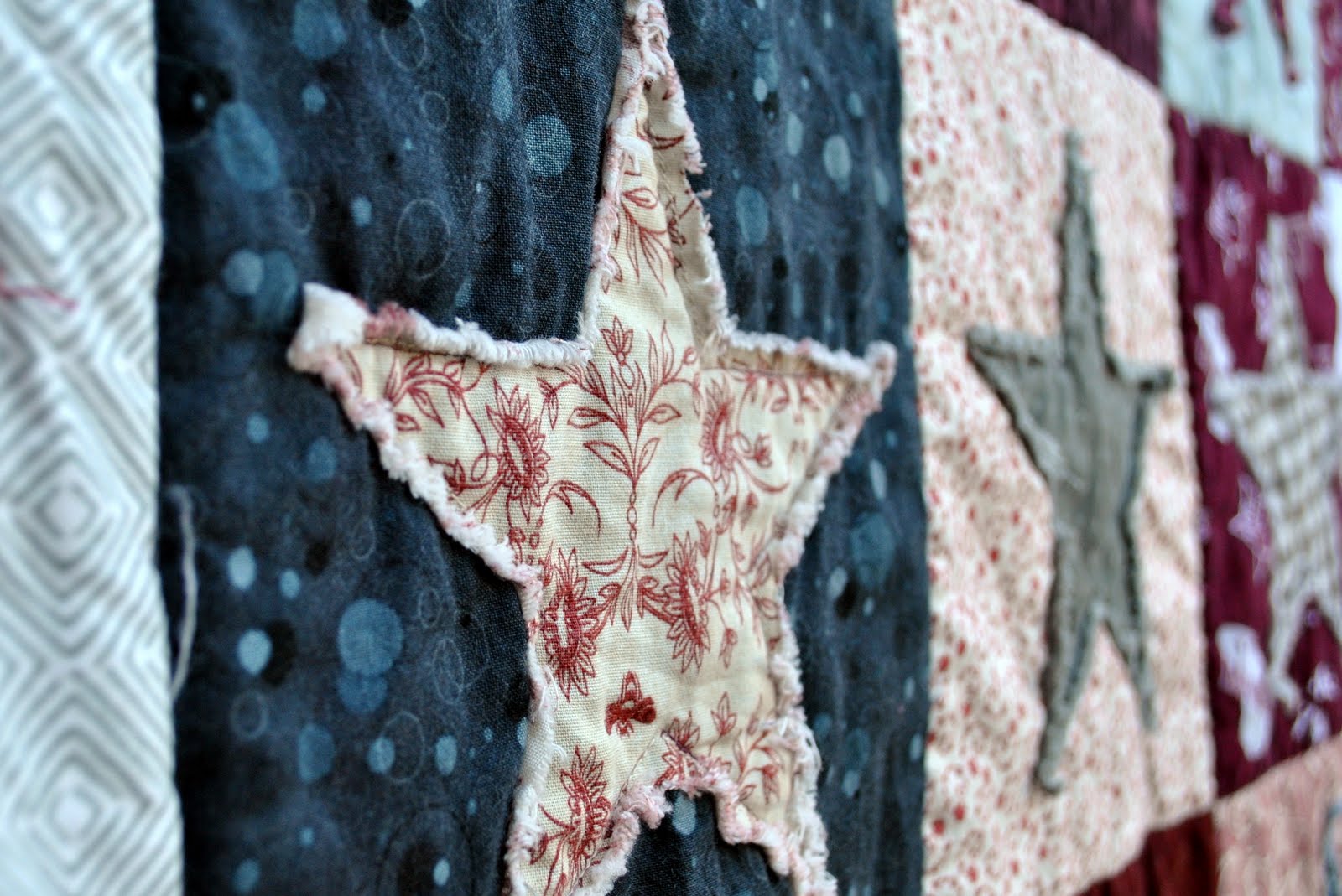 Katie's Aggie quilt Create or go crazy!