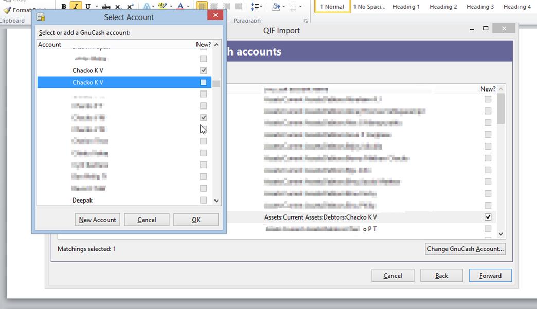 Gnucash Sample Chart Of Accounts