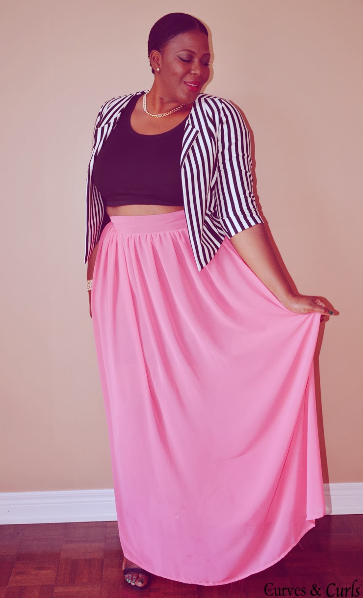 plus size maxi skirt canada
