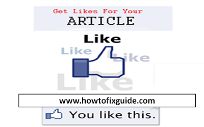 Increase Facebook Likes For Blog Articles