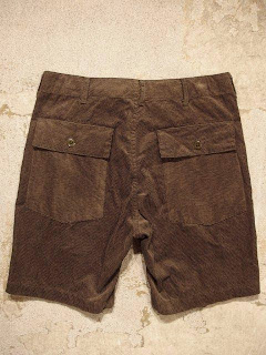 Engineered Garments Rugby Short & Fatigue Short - 14W Corduroy Spring/Summer 2015 SUNRISE MARKET