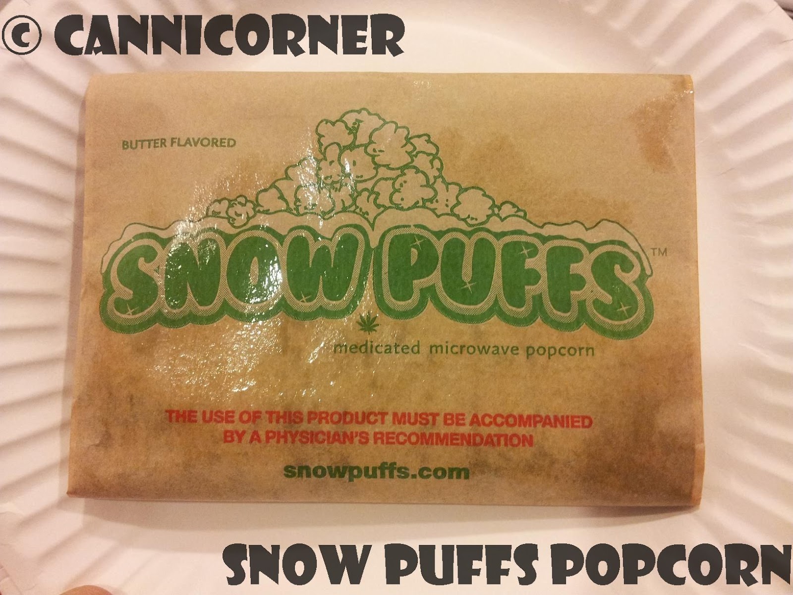 CanniCorner Snow Puffs (Medicated Popcorn)
