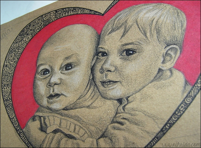 Nostalgia Mixed Medium Drawing