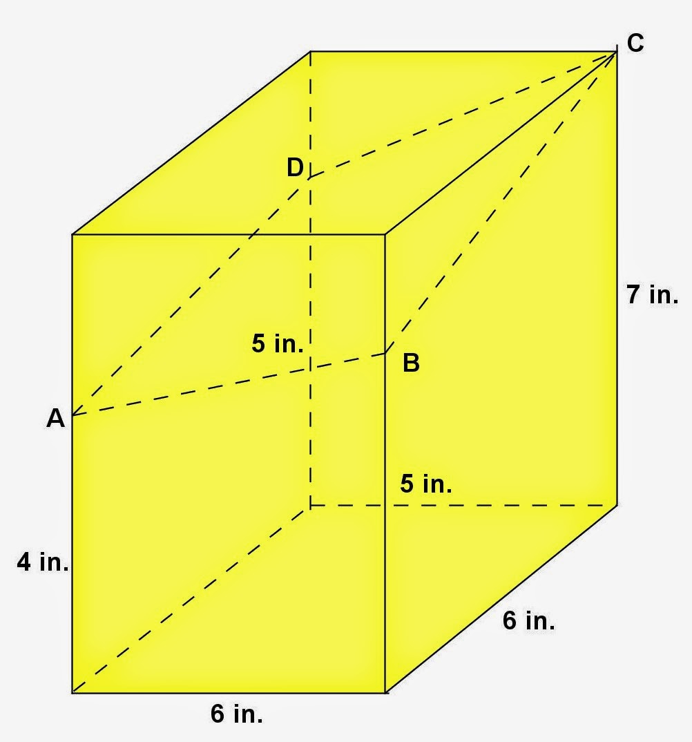 Math Principles Square Prism Problems, 3