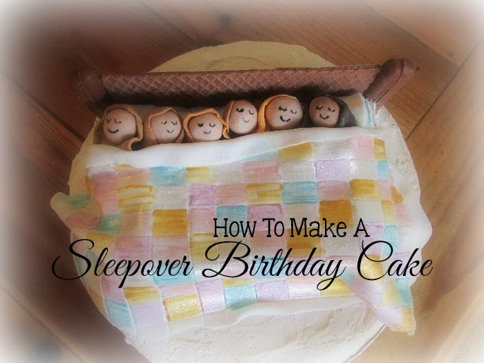 Great Fun etc: How to Make a Sleepover Birthday Cake (step ...