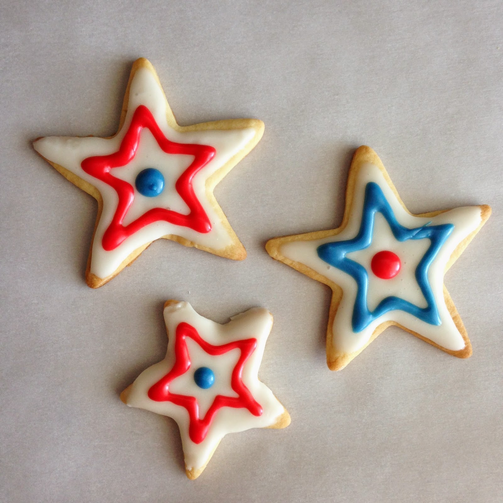 Cultural Cooking 4th of July Star Sugar Cookies