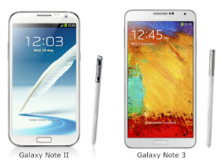 Samsung Galaxy Note 3 vs Galaxy Note II Samsung Galaxy Note 3 vs Galaxy Note II