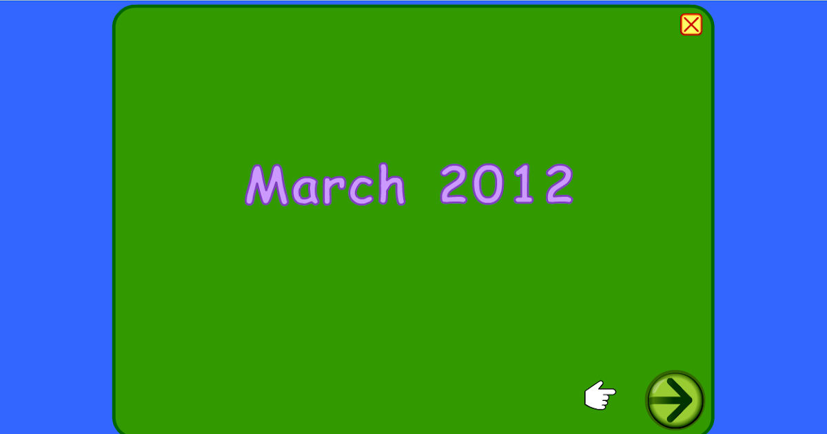 PYP ICT Blog: Kindergarten Calendar Practice
