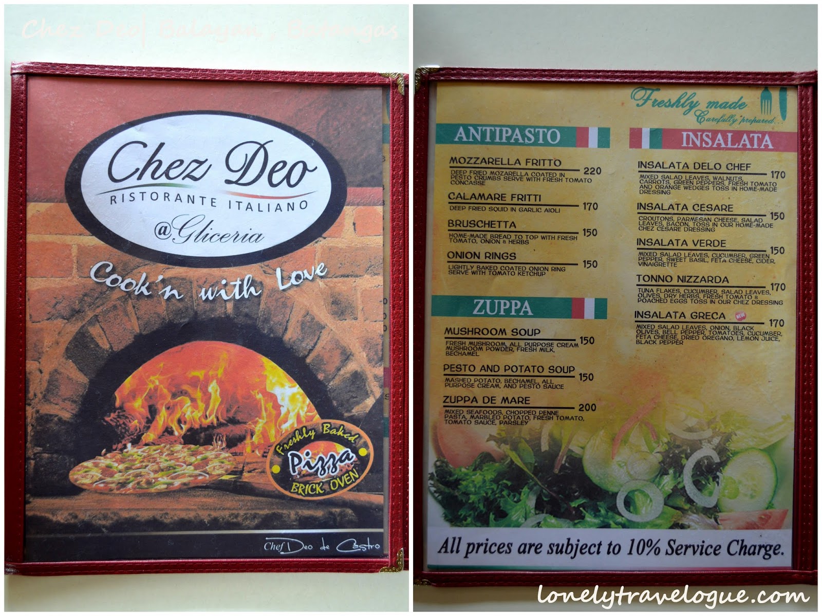 Chez Deo Italian In Balayan
