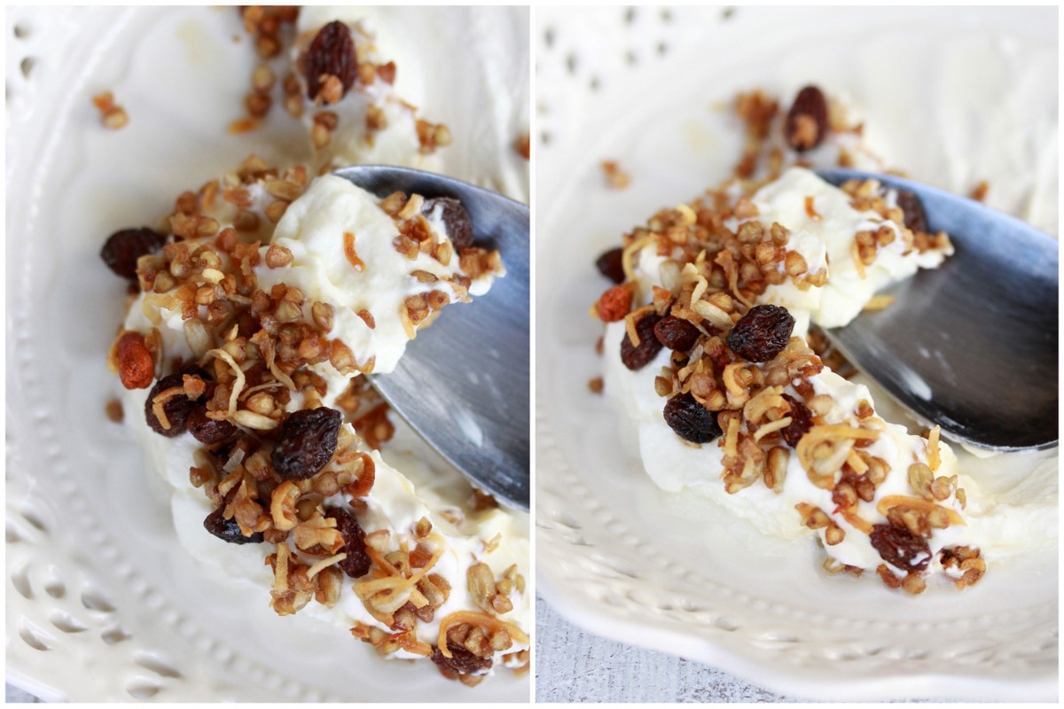 Manuka Honey Roasted Buckwheat Muesli for Breakfast