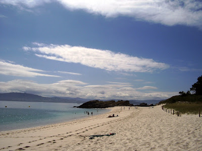 Playa Rodas Islas Cies, Galicia