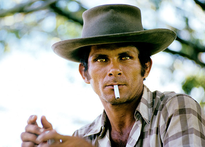 Fascinating Humanity Colombian Cowboy Lighting A Cigarette