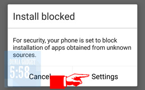 Install blocked Install blocked