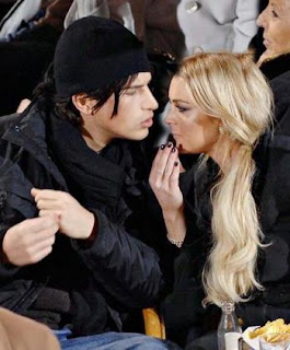 Lindsay Lohan with Boyfriend