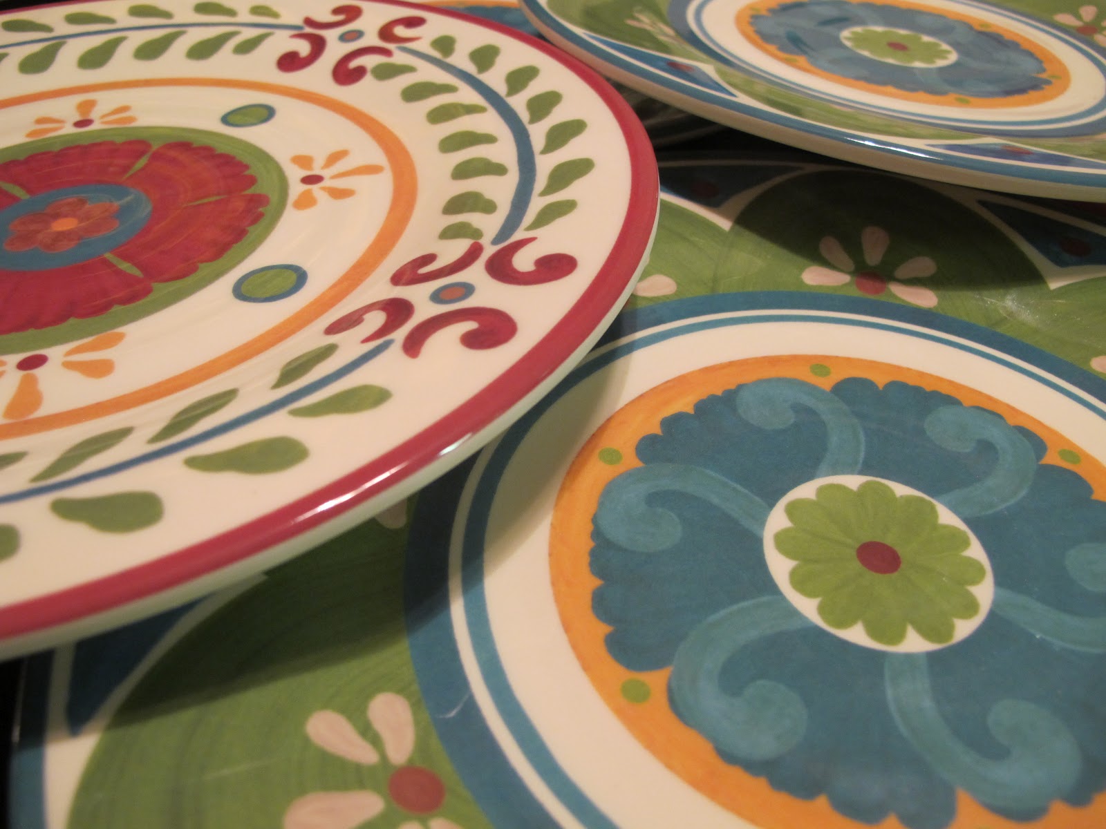 Pots, Pans & Paintbrushes Cute Patterned Target Melamine Plates