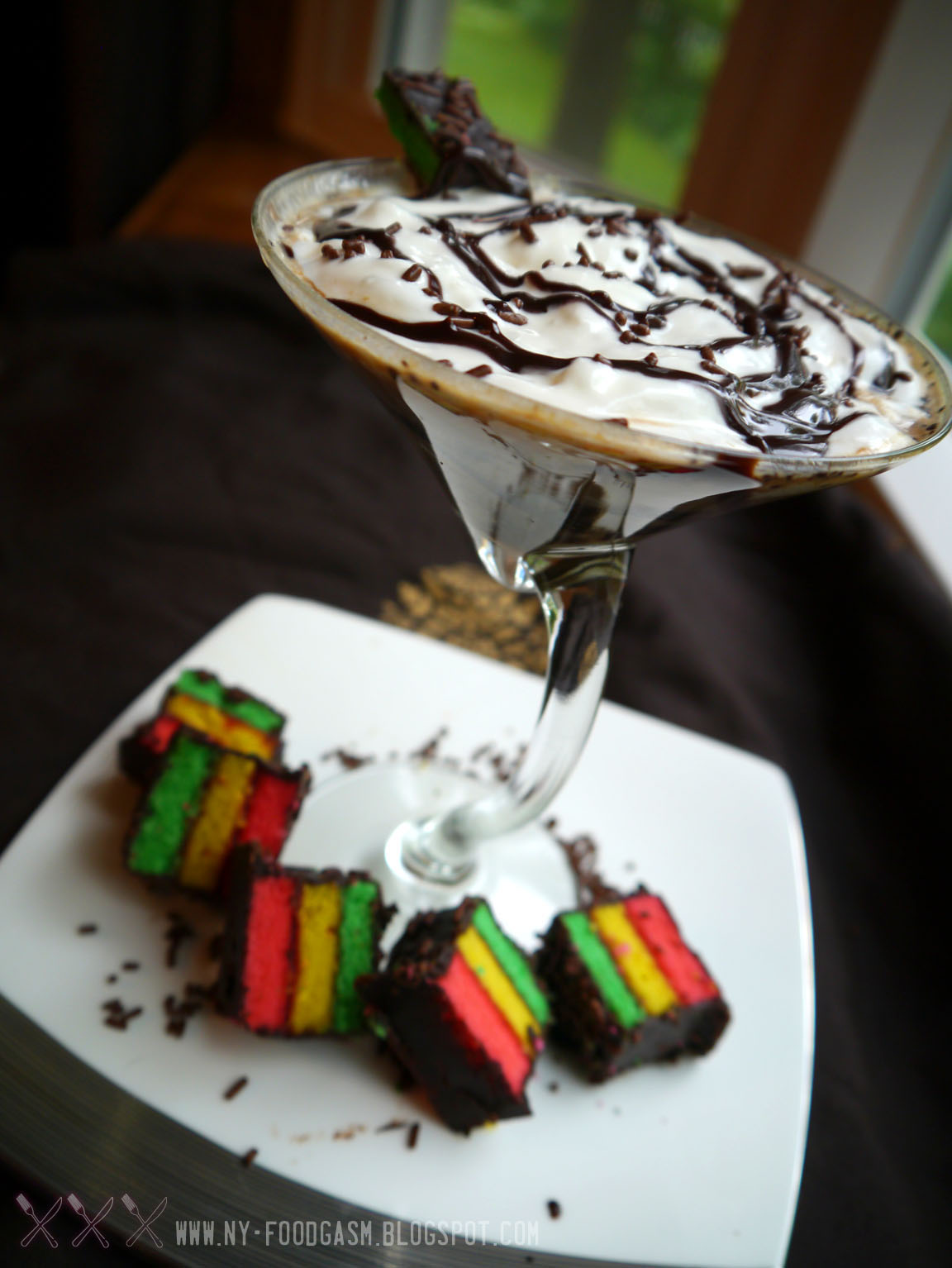 One Night Stand The Rainbow Cookie Martini NY Foodgasm