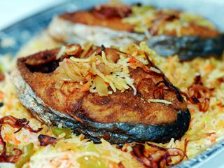 أطباق رئيسية - برياني سمك - طريقة برياني السمك - طريقة عمل برياني سمك  أطباق رئيسية - برياني سمك - طريقة برياني السمك - طريقة عمل برياني سمك