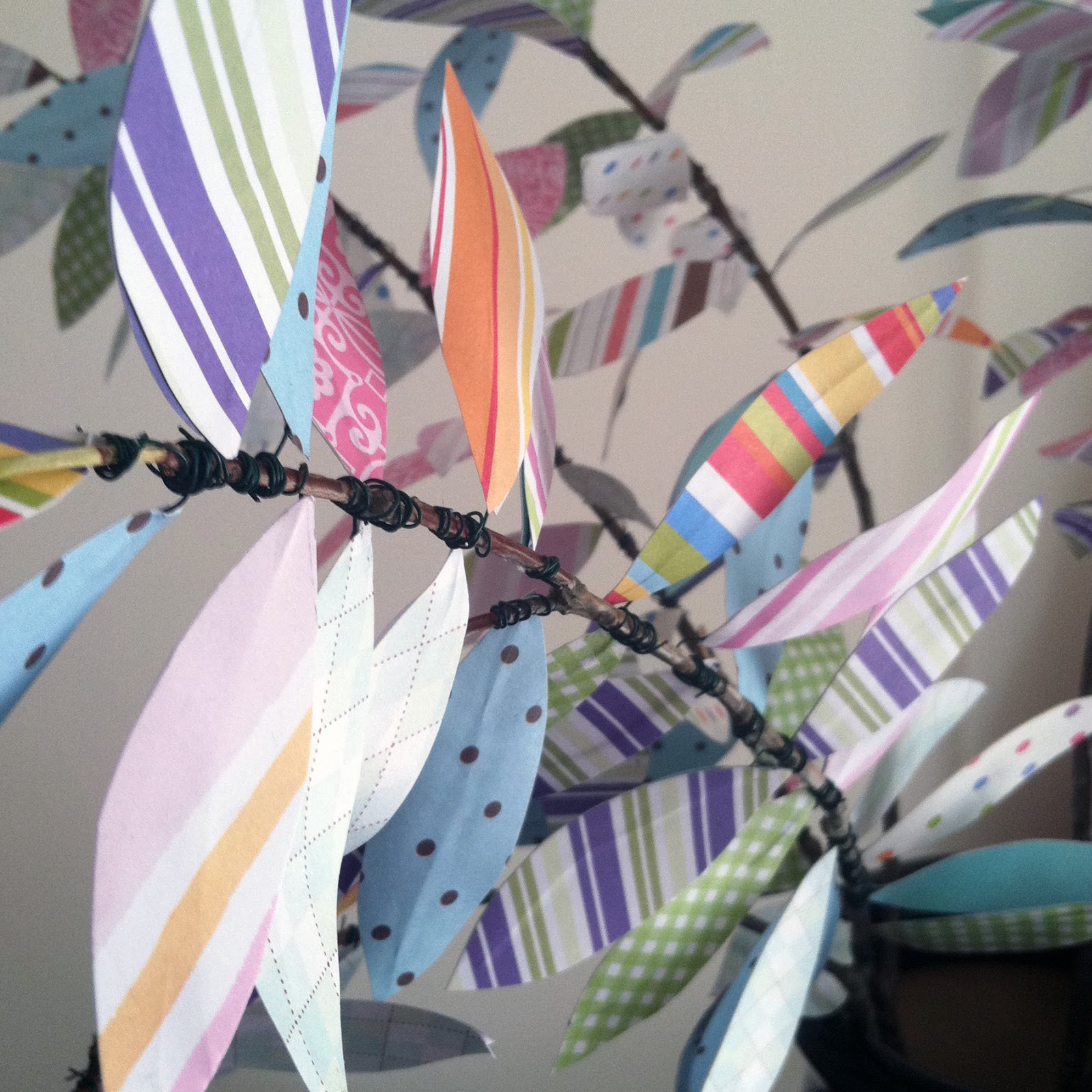 Apt. 723 DIY Scrapbook Tree